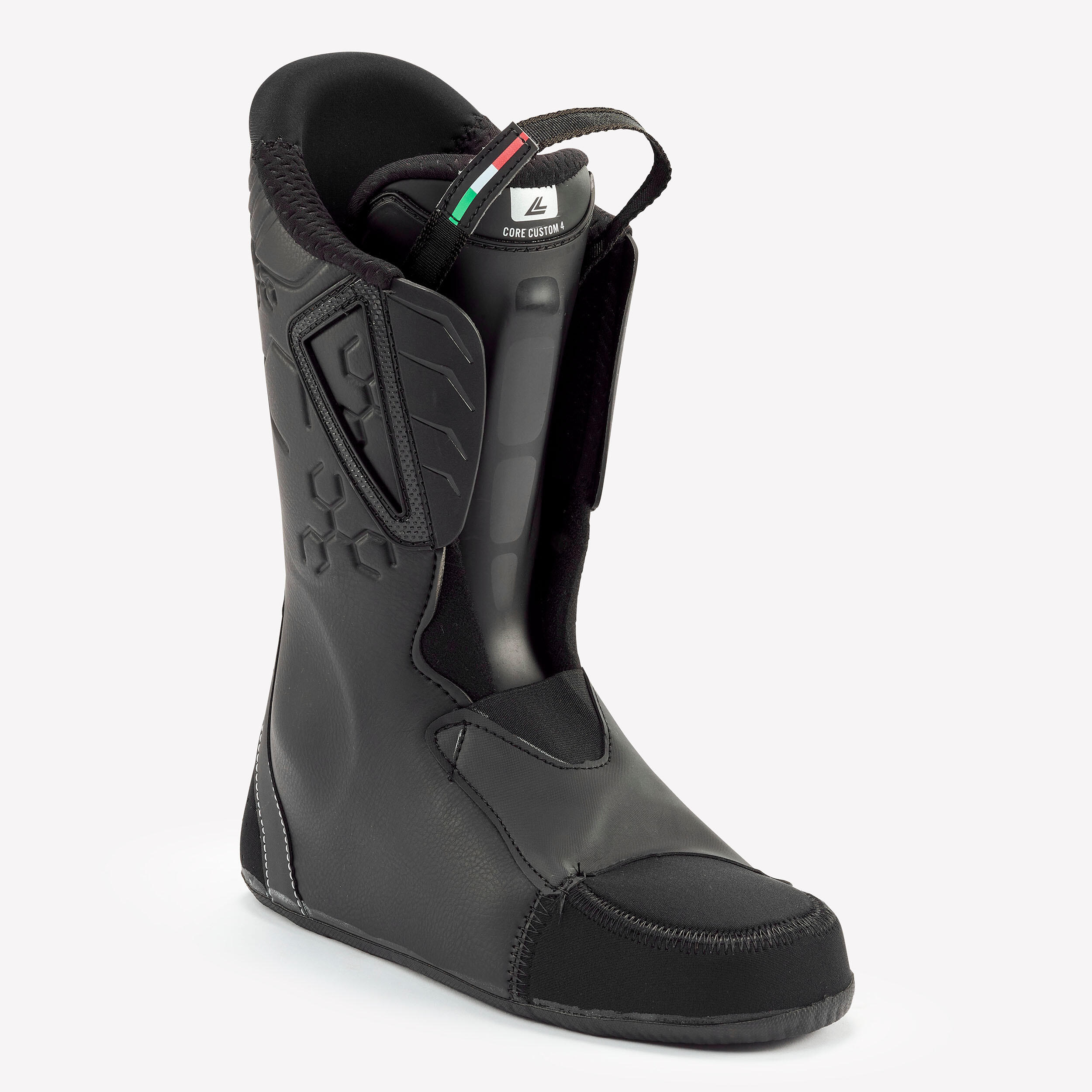 Chaussures de ski homme Lange, Shadow 100 MV, noir et jaune 10/11