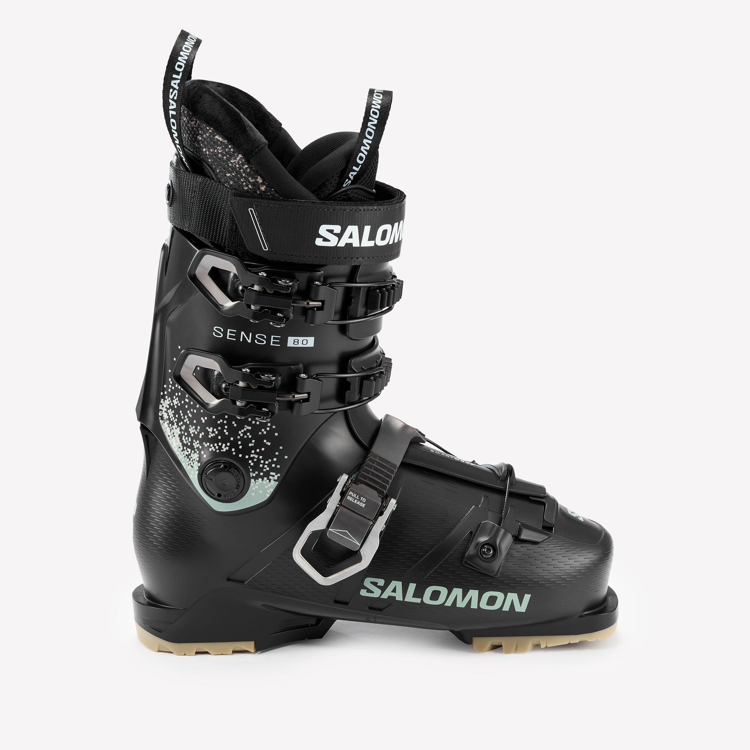 SALOMON Pánske lyžiarky Sense 80 HV čierne 25-25,5 cm
