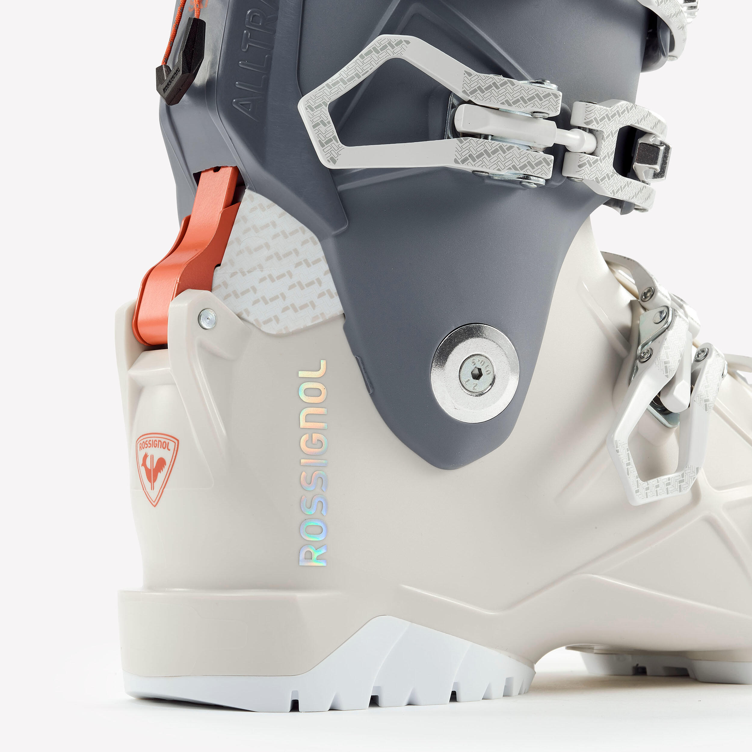 Skischuhe Damen, Rossignol Alltrack 70 HV, Cremeweiss/Blau 8/11