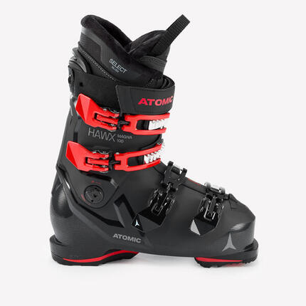 Botas esquí hombre Atomic Hawx Magna 100 HV, negro y rojo
