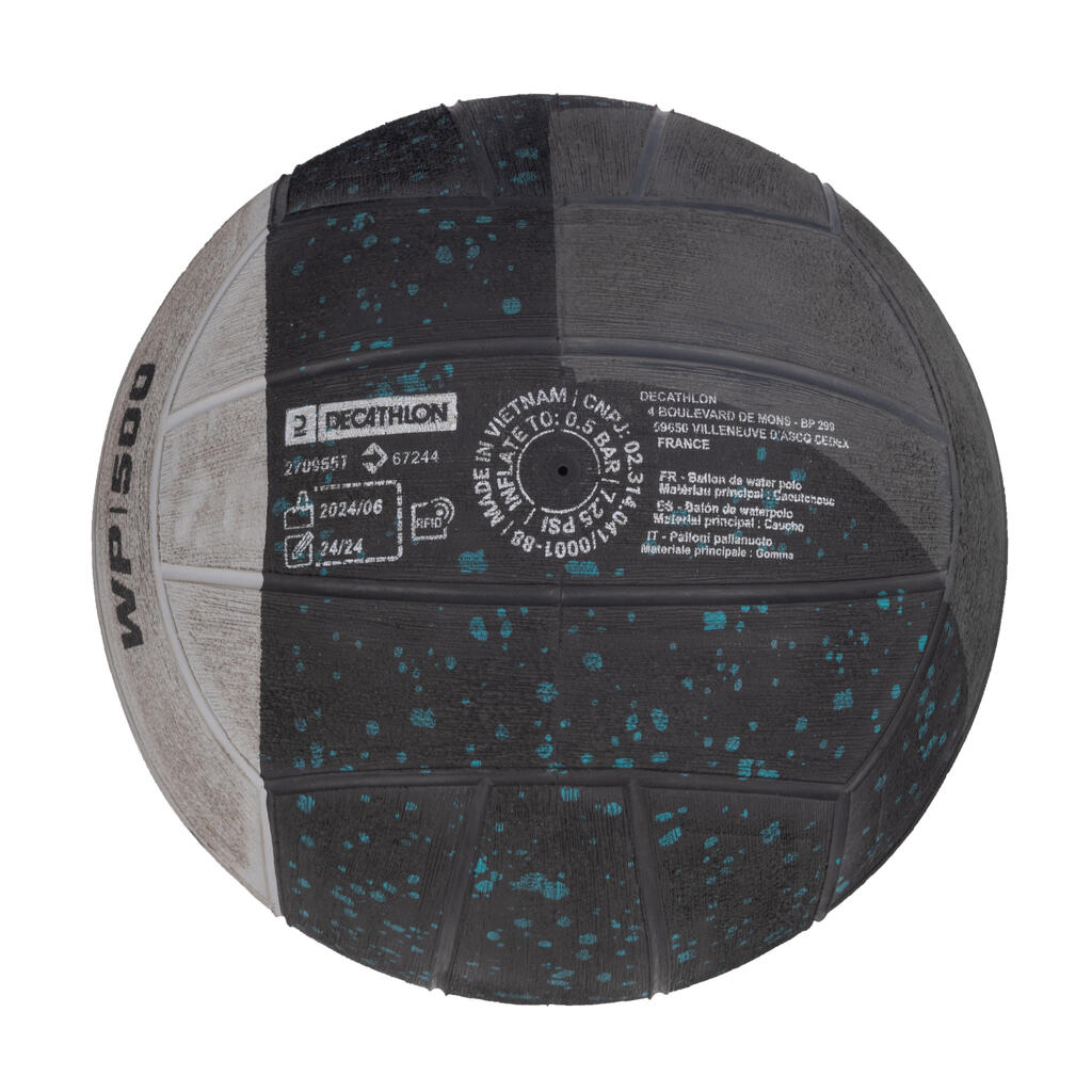 WEIGHTED WATER POLO BALL WP500 800 G SIZE 4