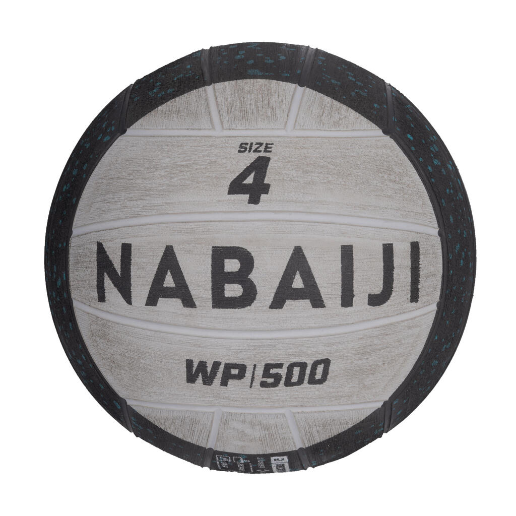 Obtežena žoga za igranje vaterpola WP500 (800 g)
