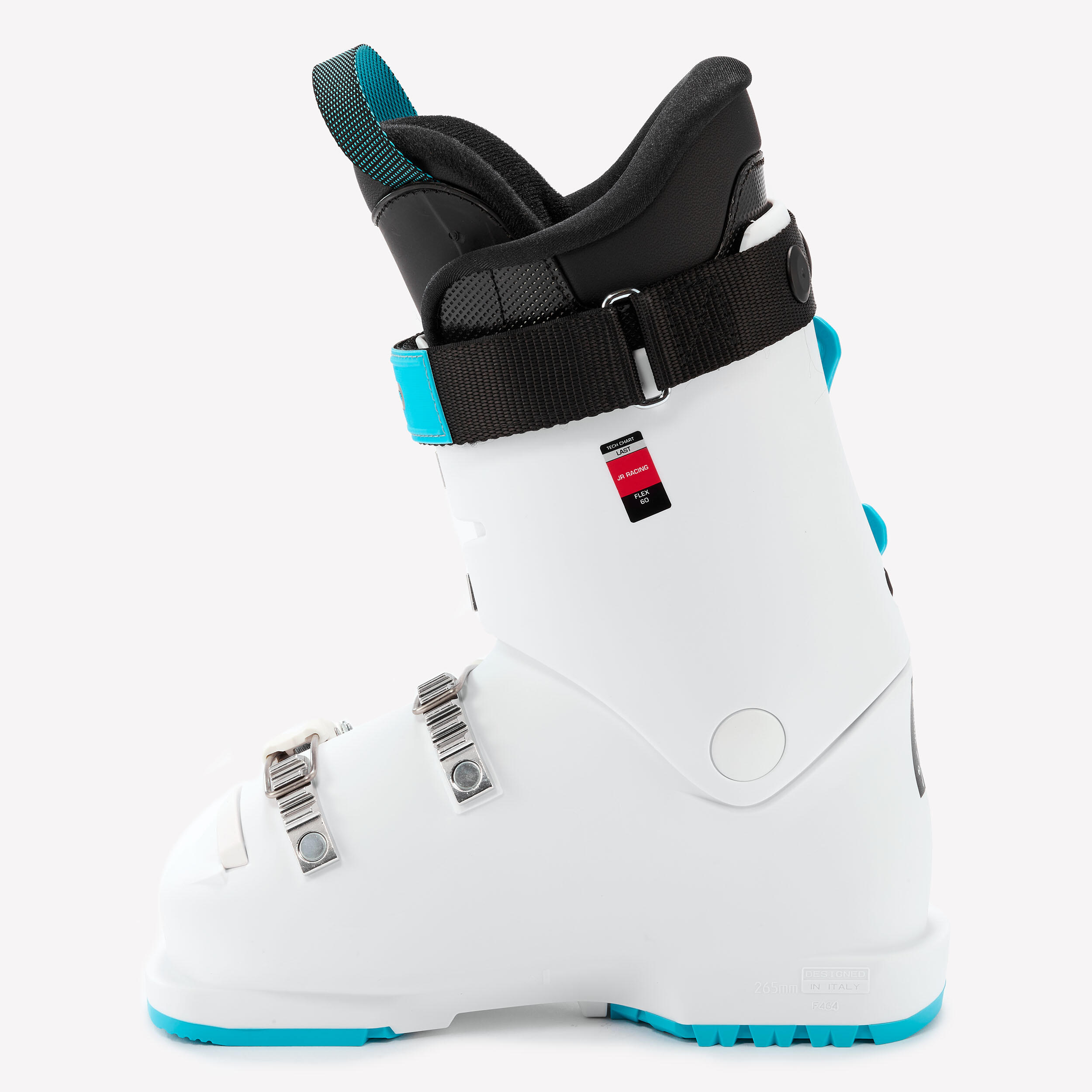 Kids' ski boots Head Raptor JR 60 - White and blue | Decathlon
