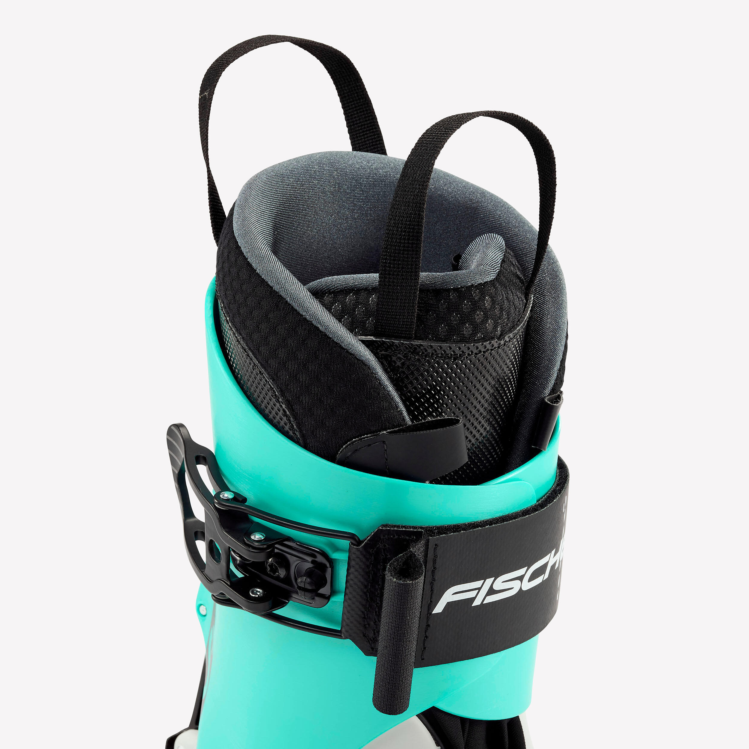 Damen-Skitourenschuh mit BOA – Fischer Travers TS Weiss und Blau 9/11