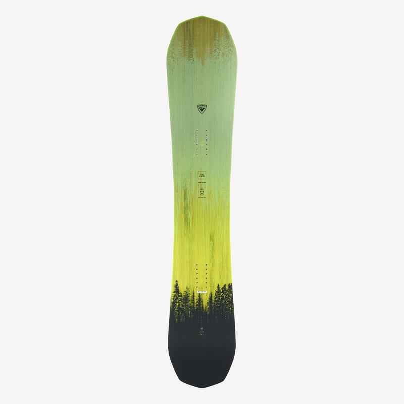 Placă de snowboard All Mountain ROSSIGNOL REVENANT Verde și galben Damă