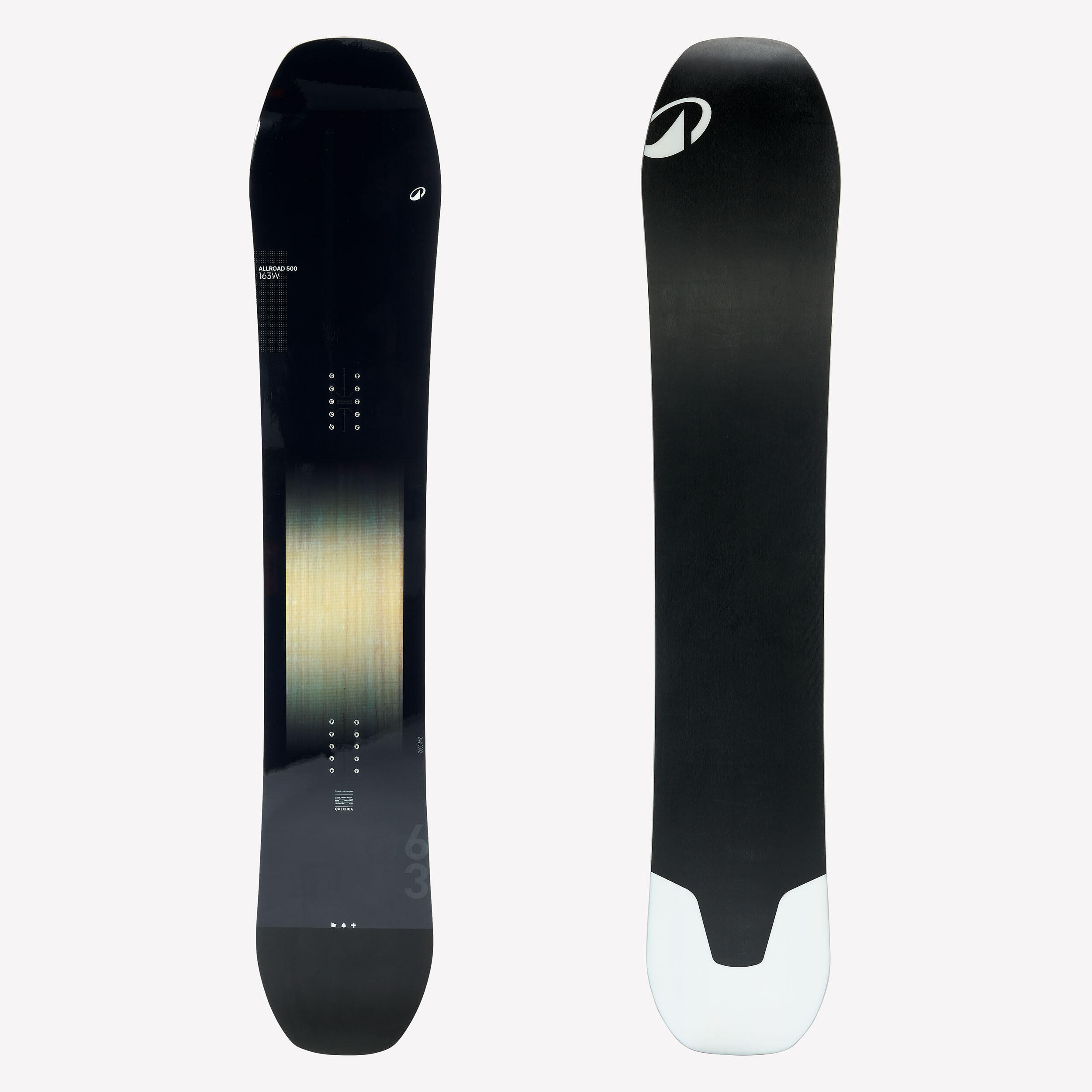 Men’s All Mountain Freeride Snowboard, All Road 500 - DREAMSCAPE