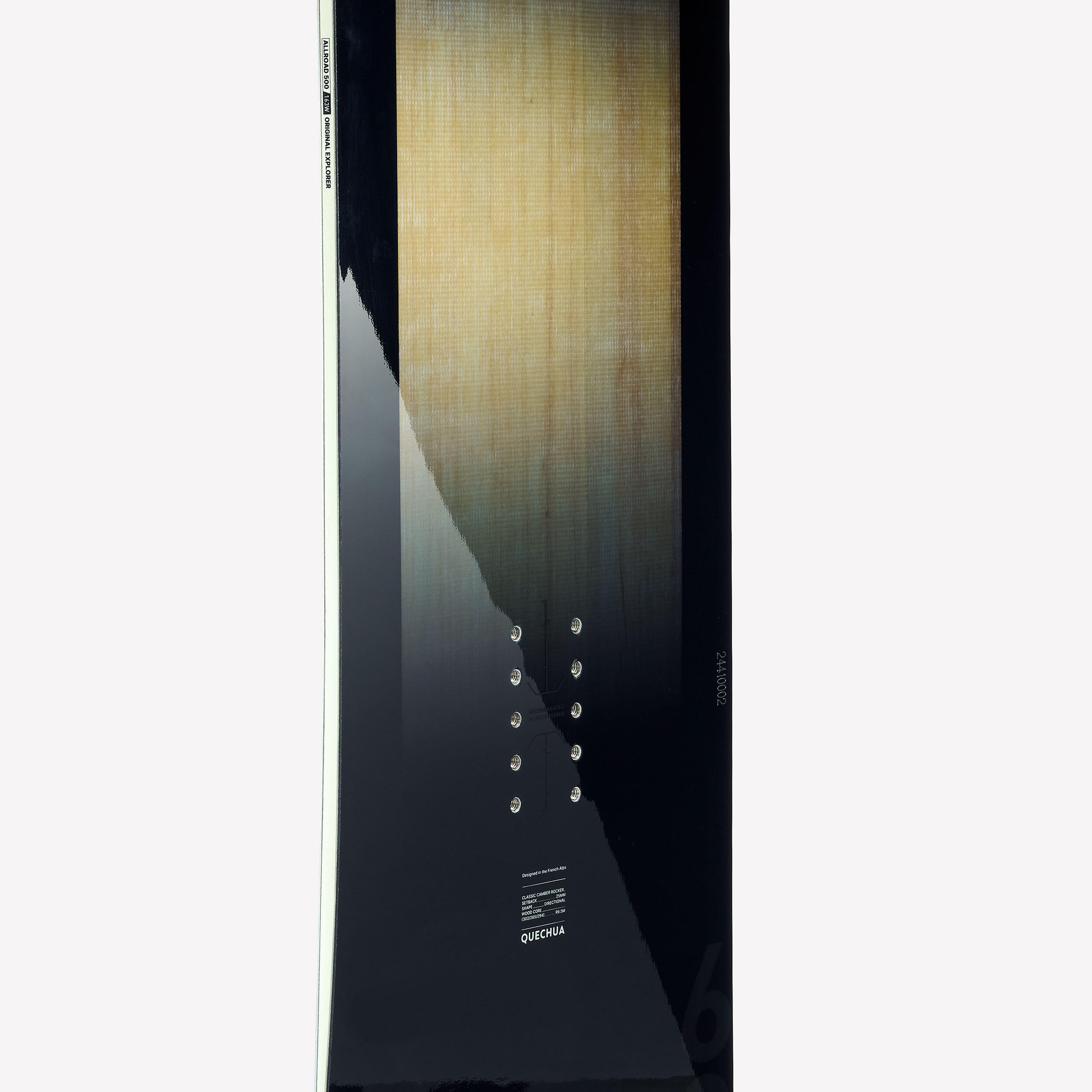 Men’s All Mountain Freeride Snowboard, All Road 500 - DREAMSCAPE