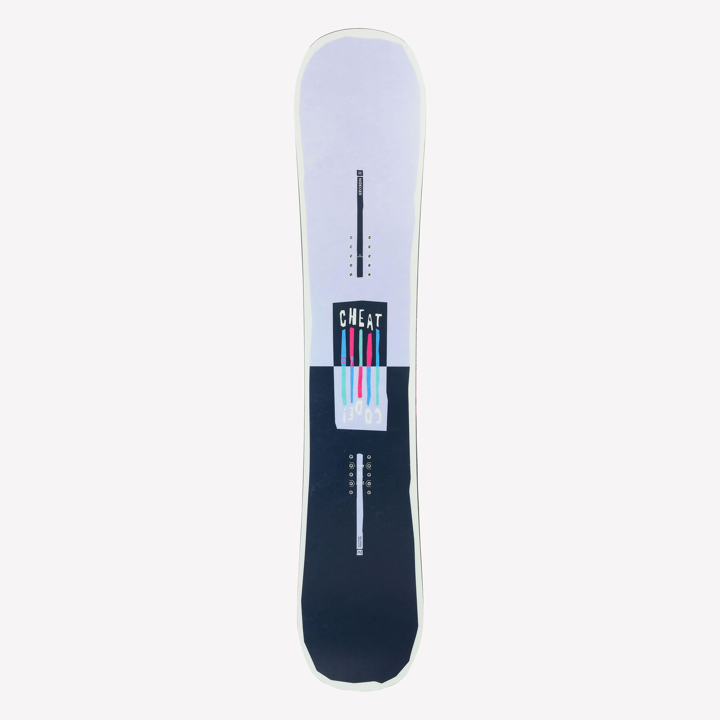 Snowboard All Mountain für Damen, Nidecker Cheat Code violett 2/4