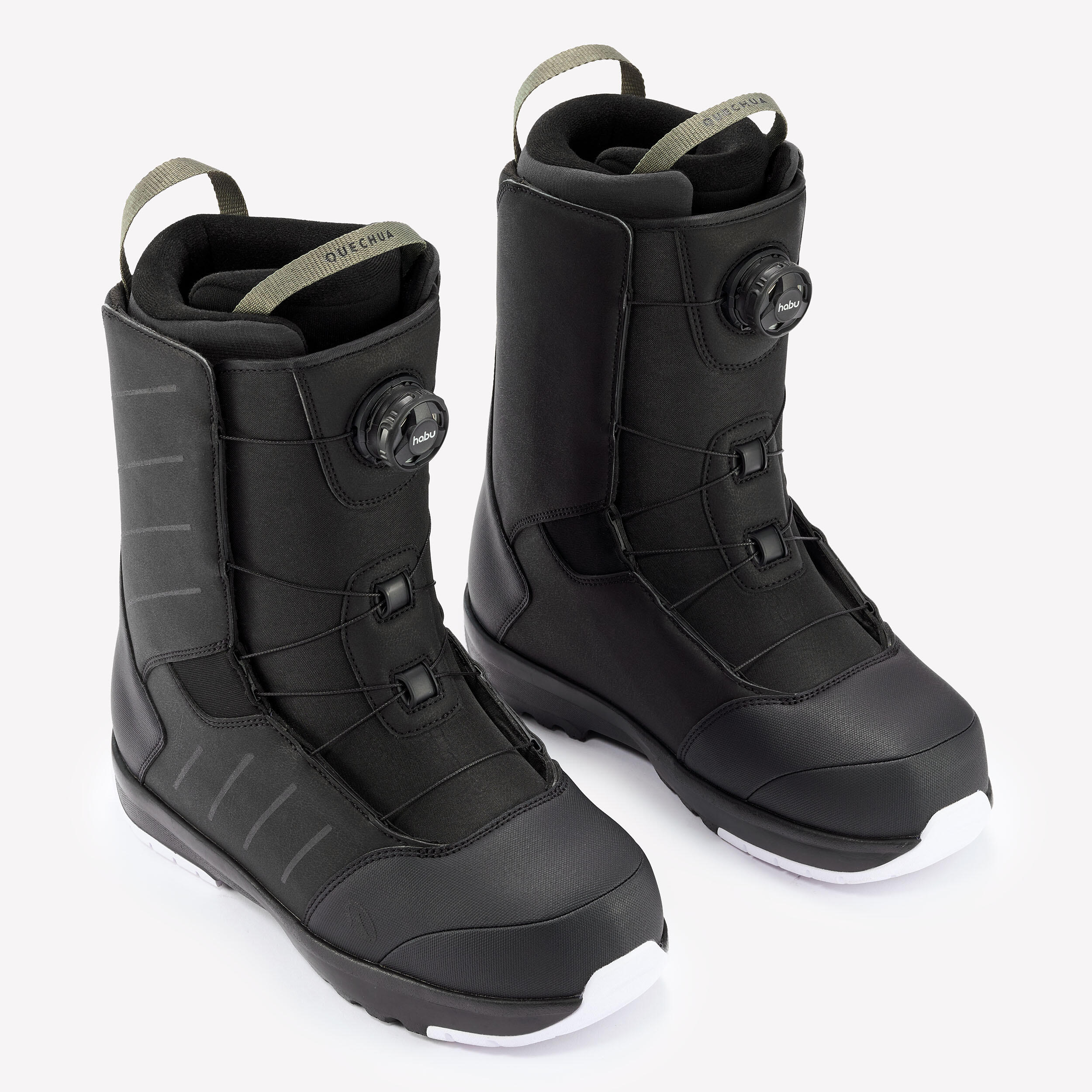 Men's All Mountain Snowboard Boots, SNB 500 - DREAMSCAPE