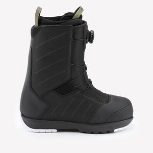 Botas snowboard allmountain hombre, SNB 500 Single dial negro