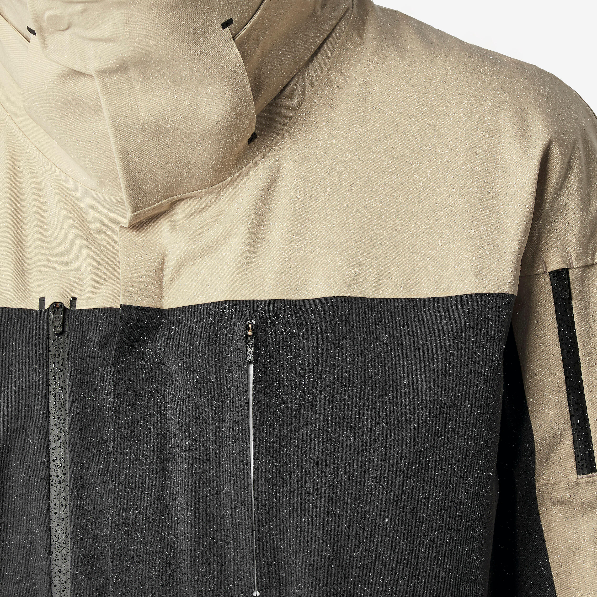 Veste de ski et snowboard très respirante et imperméable homme, JKT 900 beige 6/20