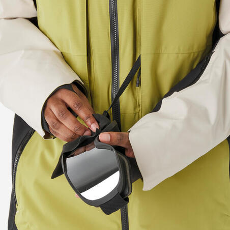 Куртка чоловіча 900 для сноубордингу бежева