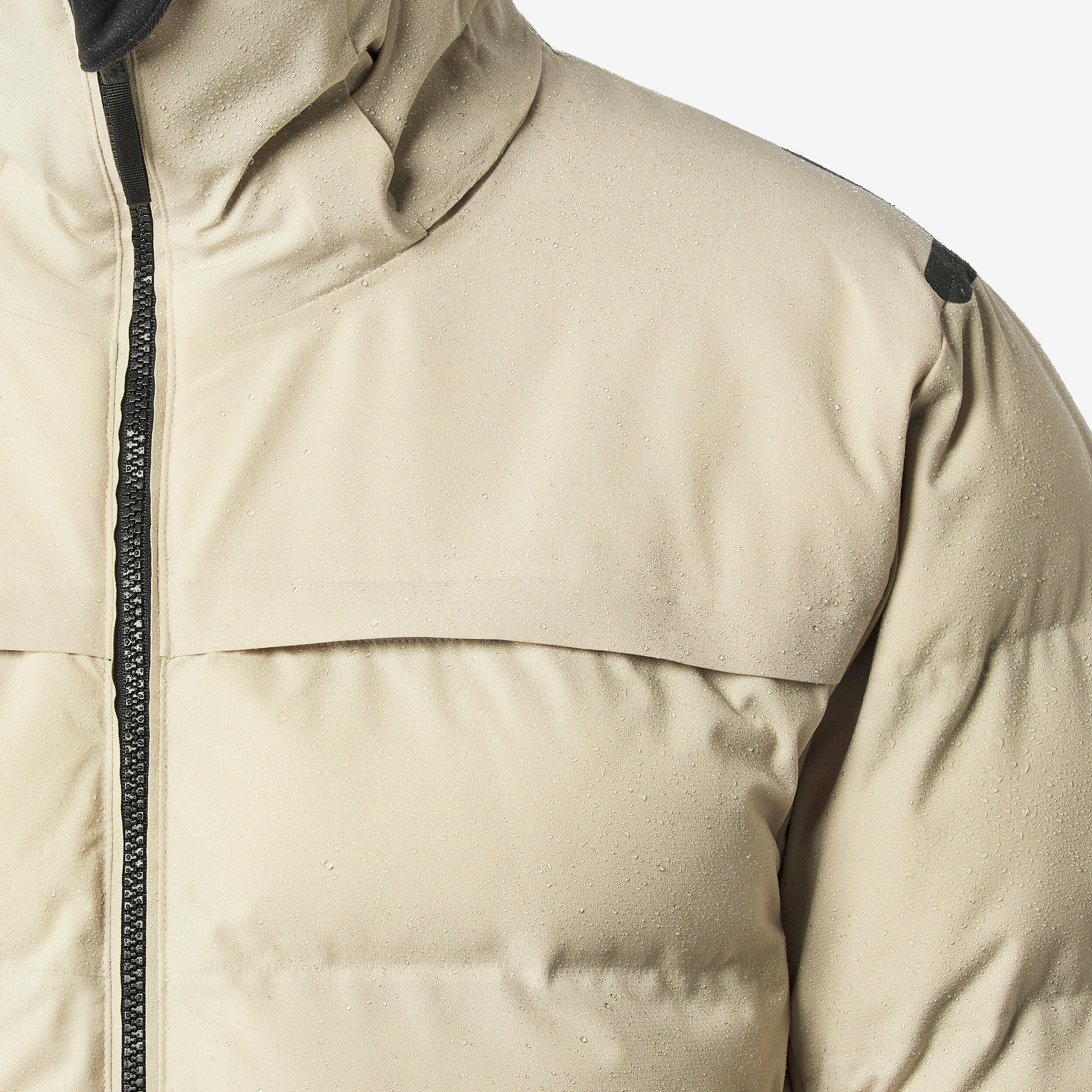 Piumino sci uomo 500 WARM beige 7/18