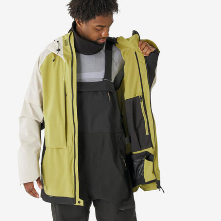 Куртка чоловіча 900 для сноубордингу бежева