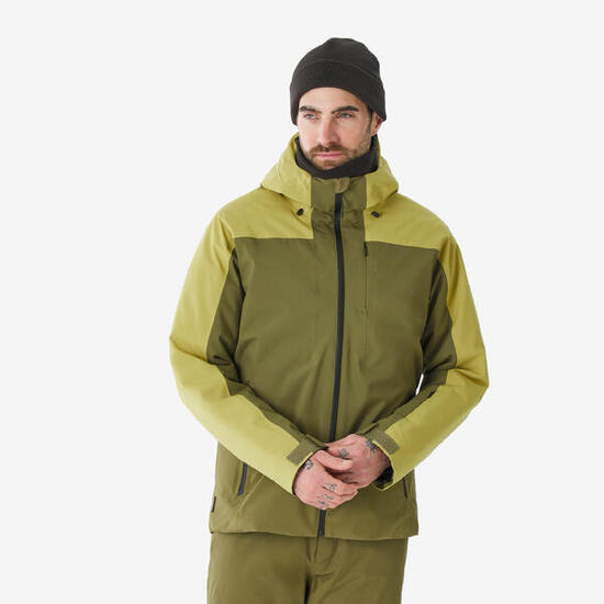 Skijacke Snowboardjacke Herren warm wasserdicht - JKT500 rot