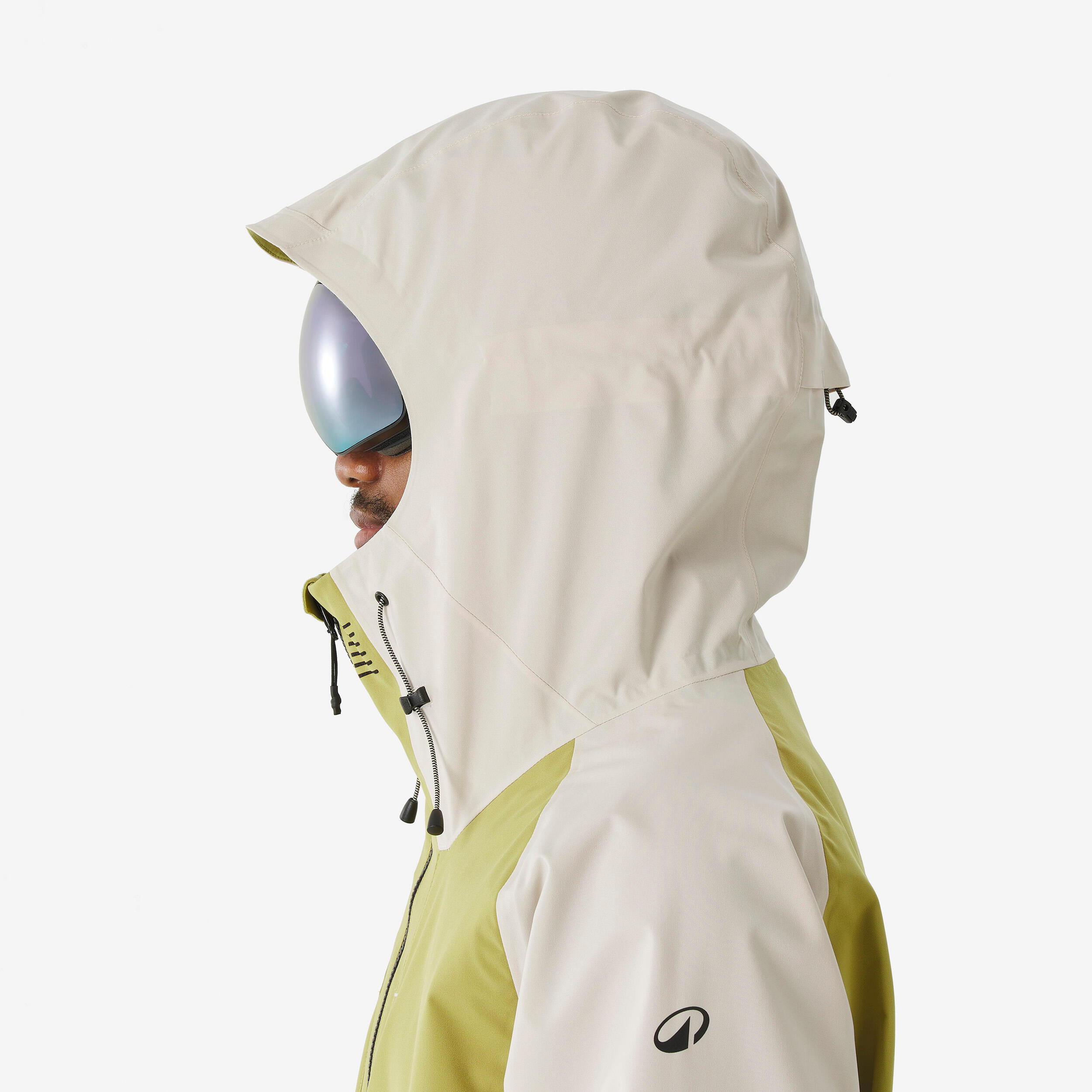 Casaco de snowboard comprido, quente e respirável homem, SNB 900 bege  7/19