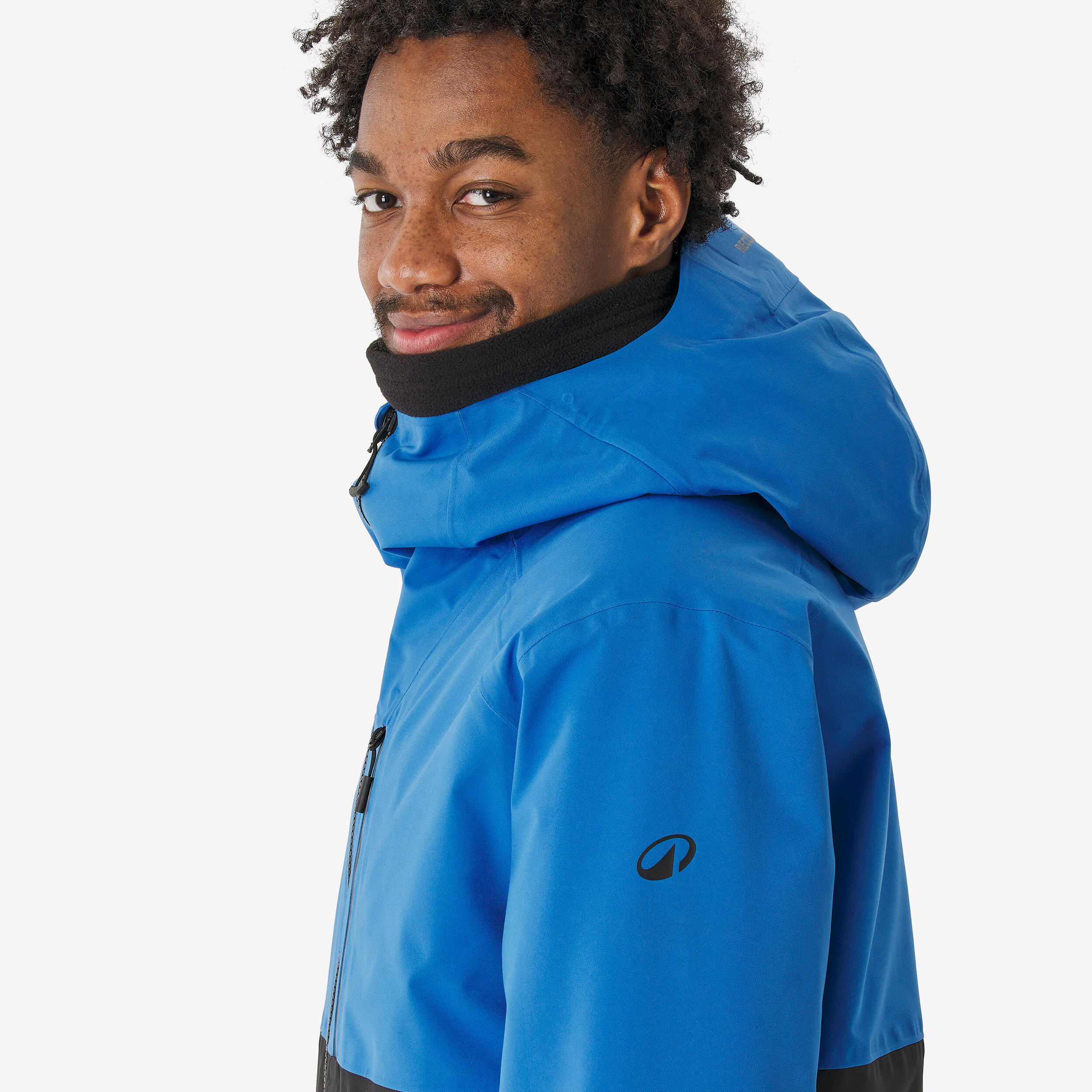 Giacca snowboard/sci uomo AM 500 blu 4/16