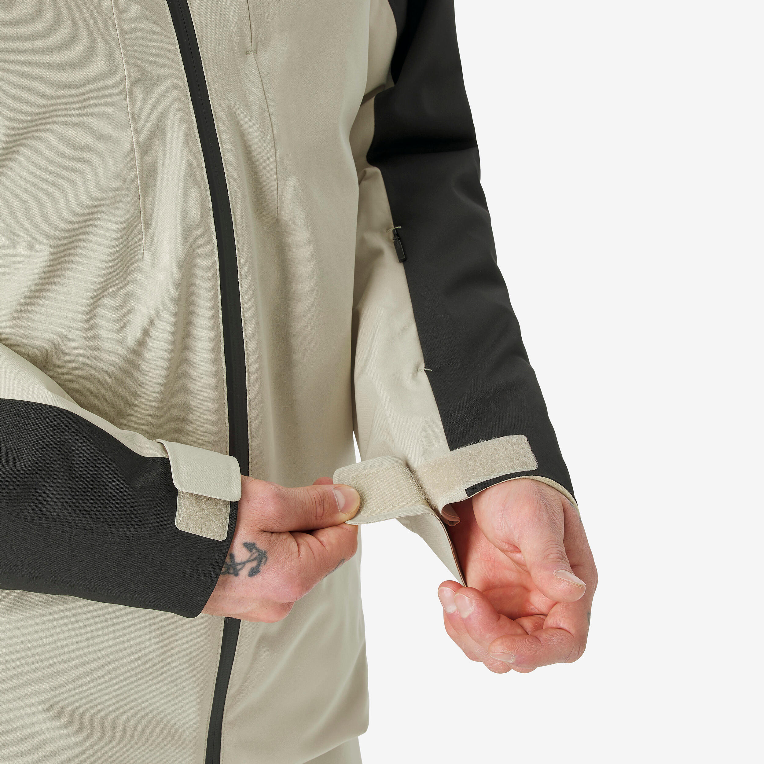 Men’s Warm and Waterproof Ski and Snowboard Jacket, 500 8/11