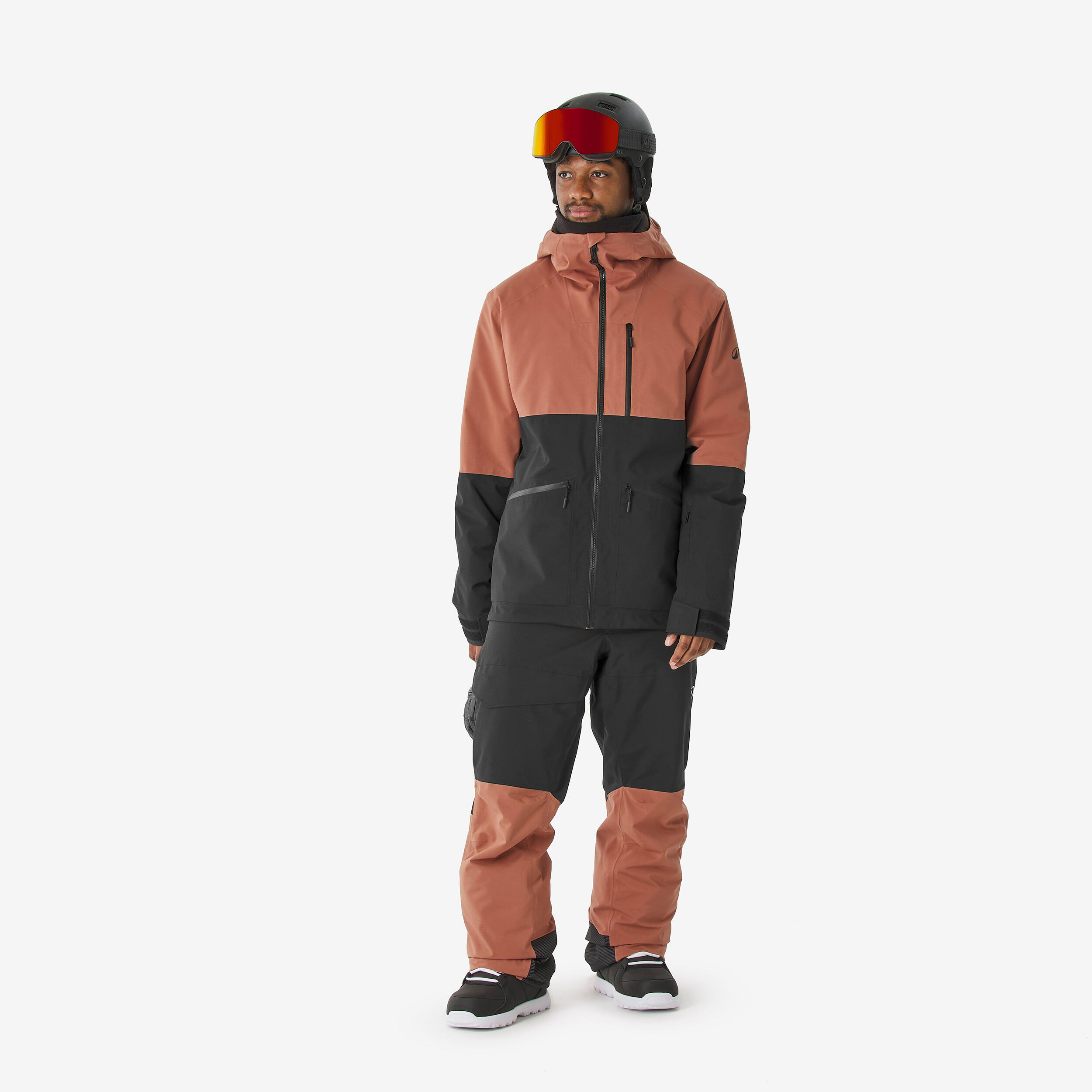 Manteau de ski et planche à neige chaud et respirant homme, 500 AM - WEDZE