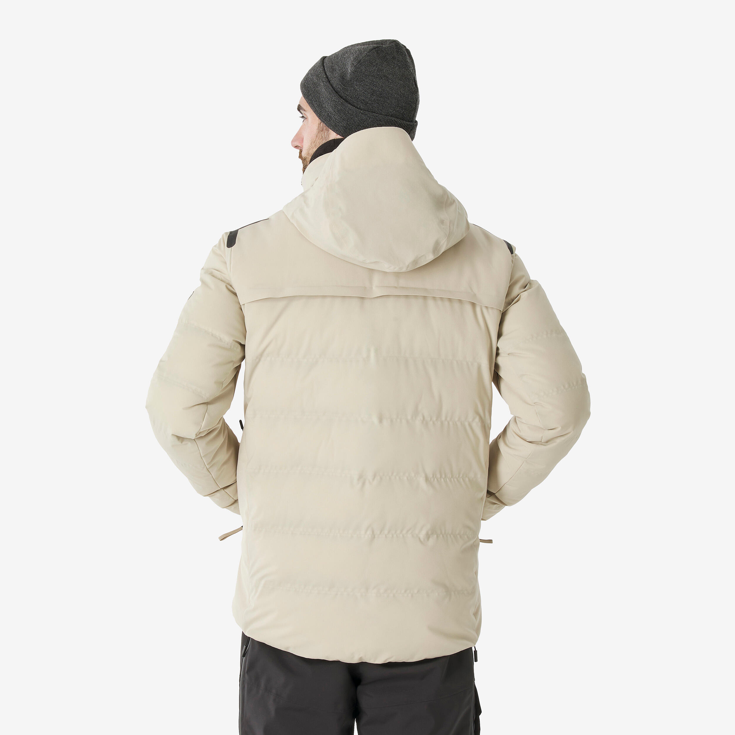 Piumino sci uomo 500 WARM beige 4/18