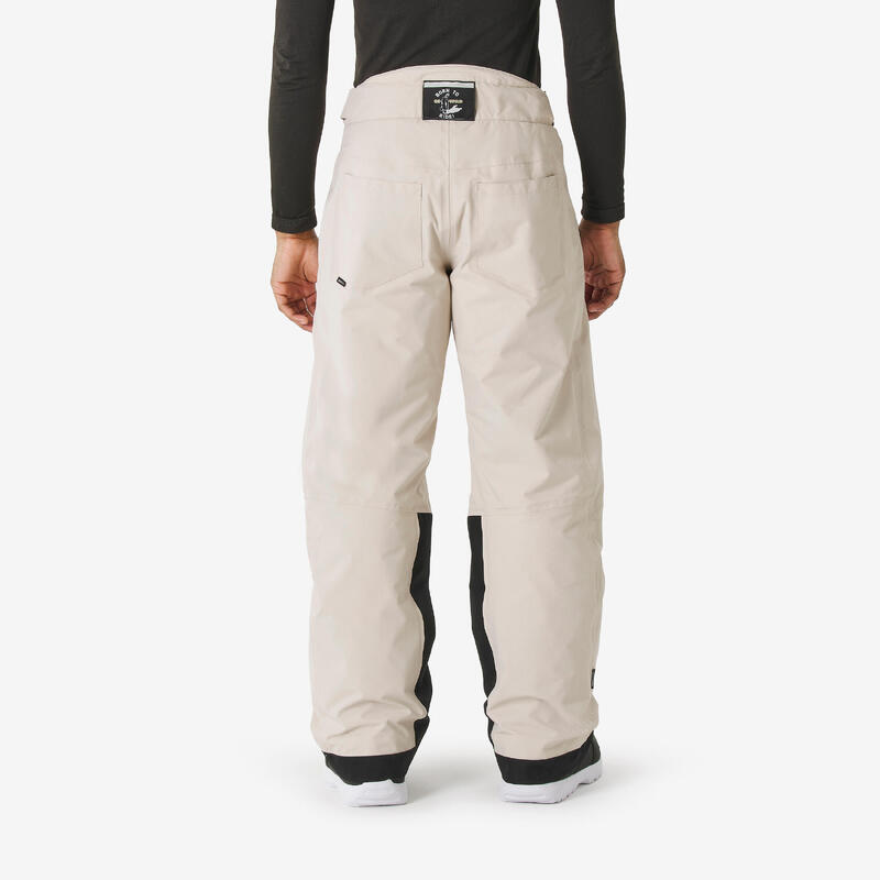 Erkek Kayak/Snowboard Pantolonu - Bej - SNB 500