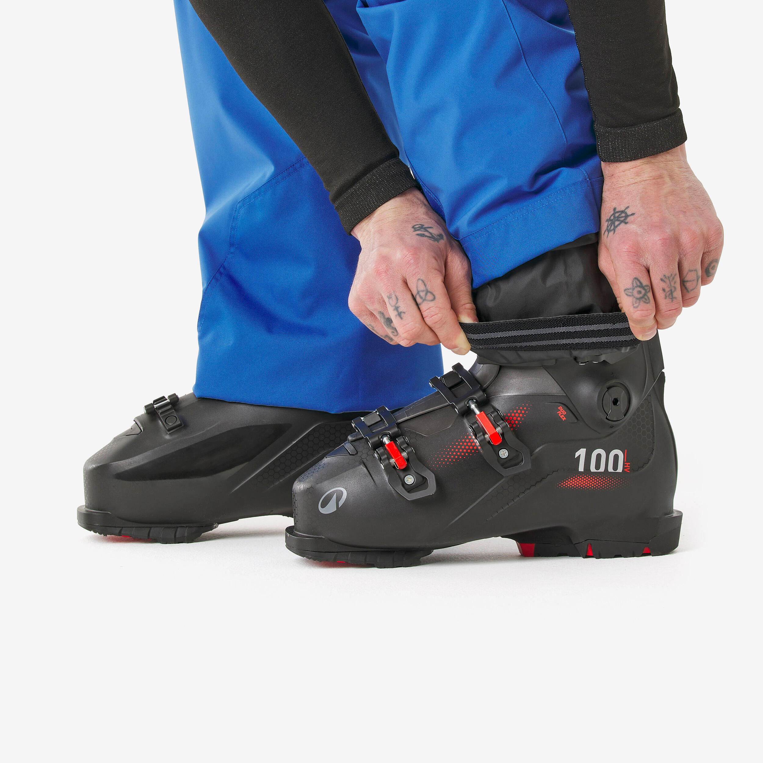 Pantalon de ski et snowboard très chaud et respirant  homme, 500 bleu 9/13