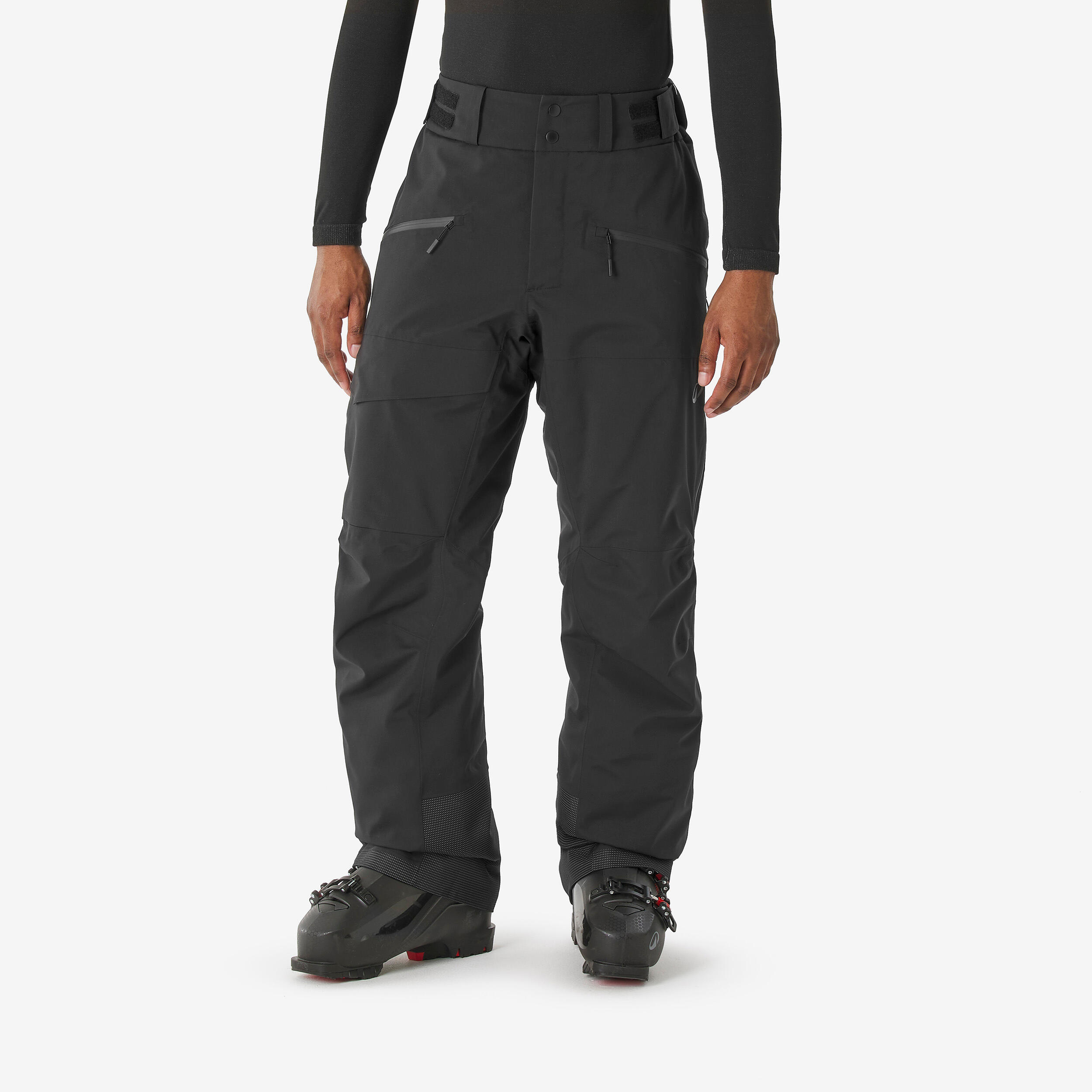 Pantaloni sci uomo 500 AM neri 2/23