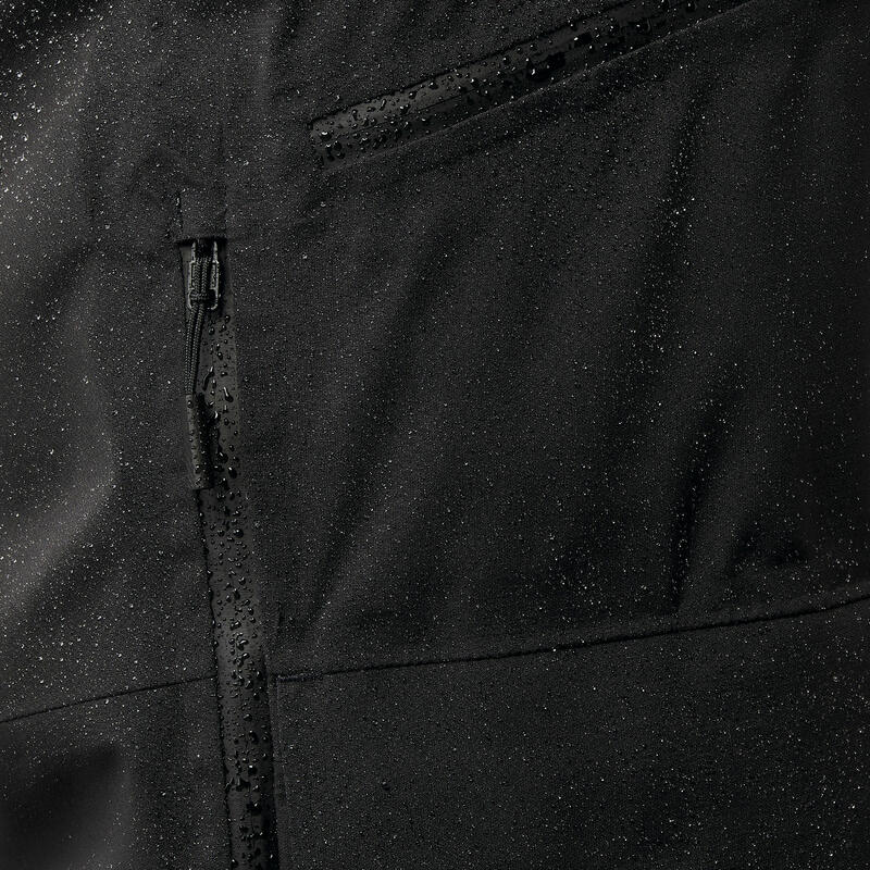 Pantalon schi și snowboard 500 AM impermeabil și respirant negru bărbați 