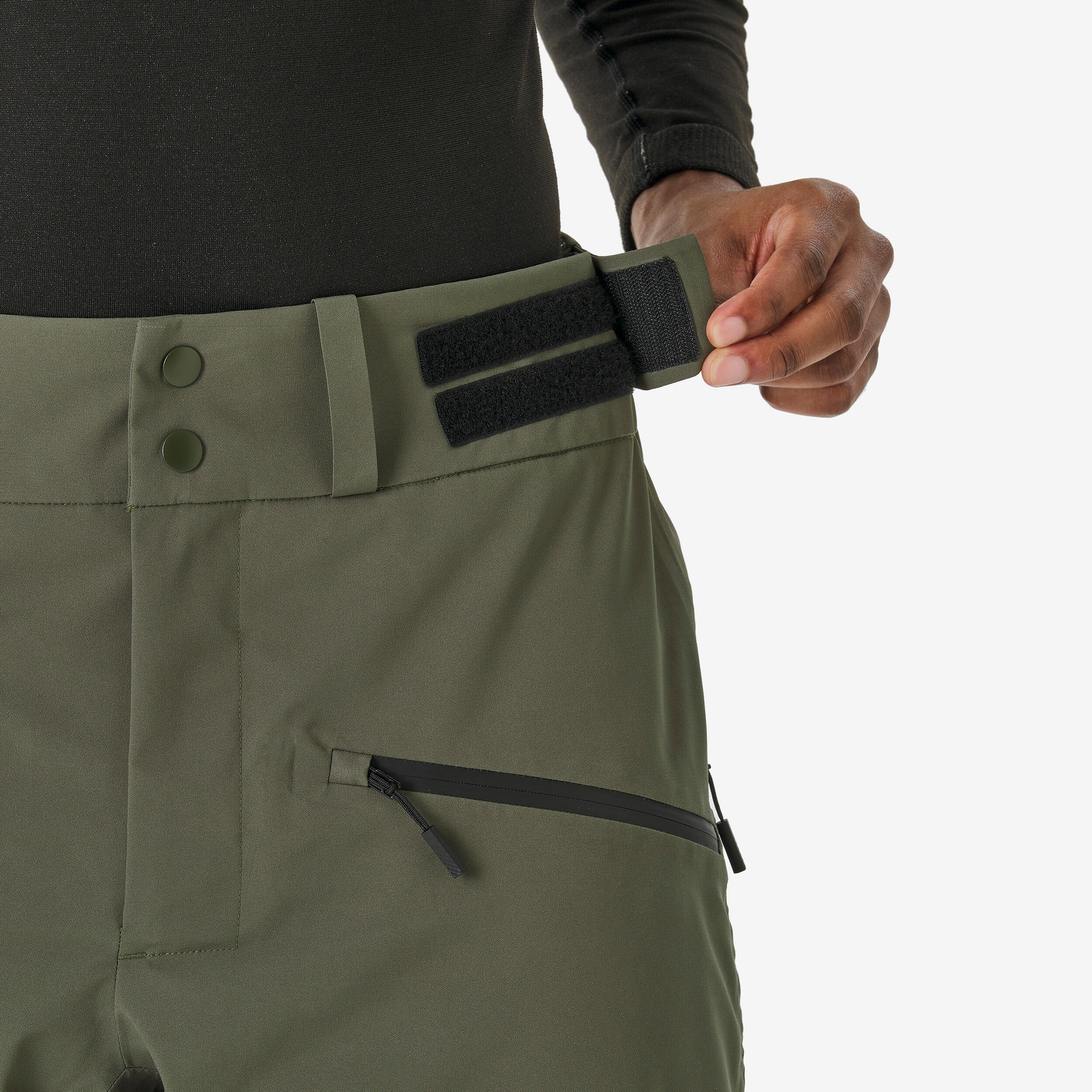 Pantalon de ski et planche à neige imperméable et respirant homme, 500 AM 7/10