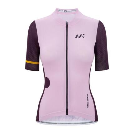 Koszulka rowerowa dla kobiet Quest Maja Pink Flow