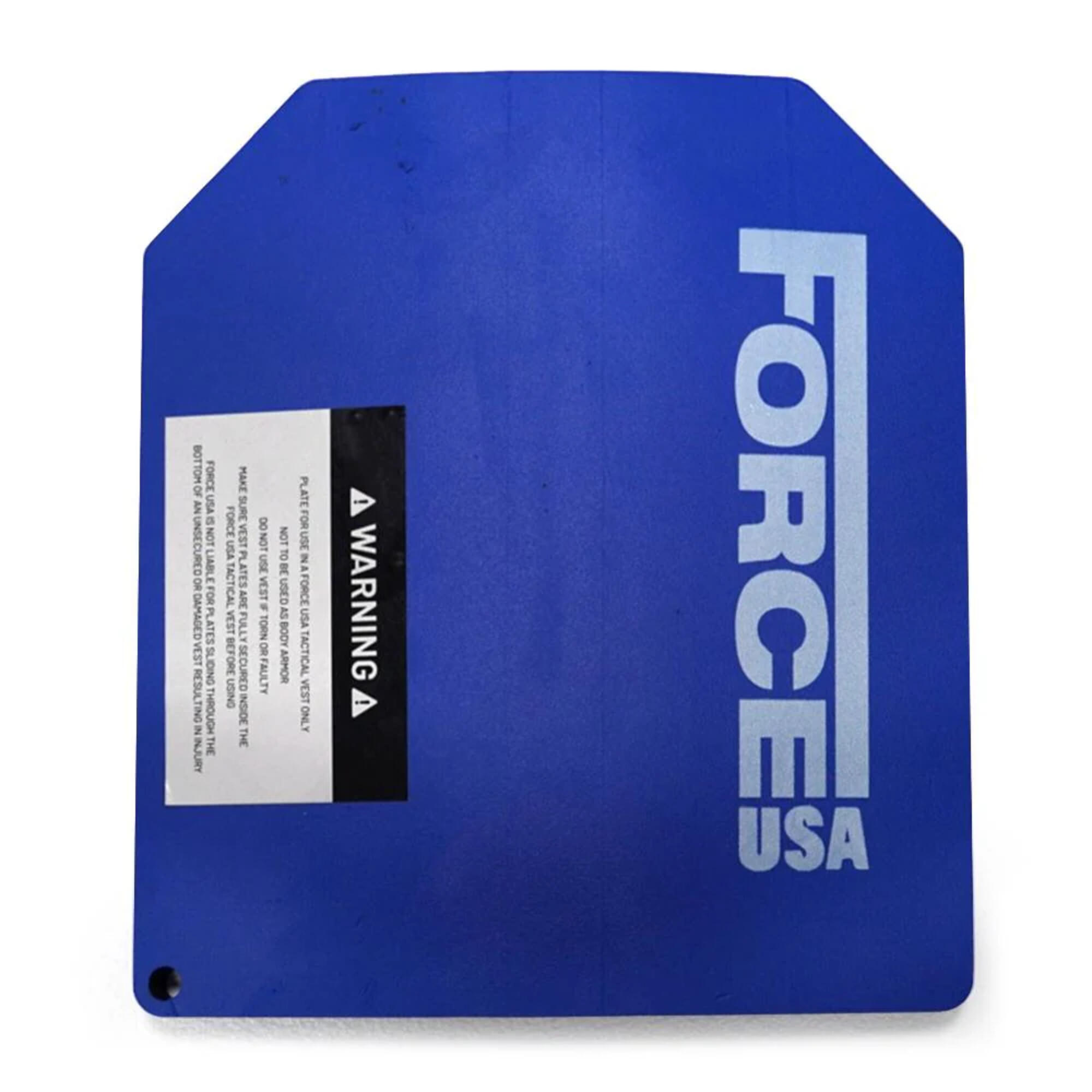 Force USA 2 x 10Kg Curved Weight Vest Plate (Sold as Pair)