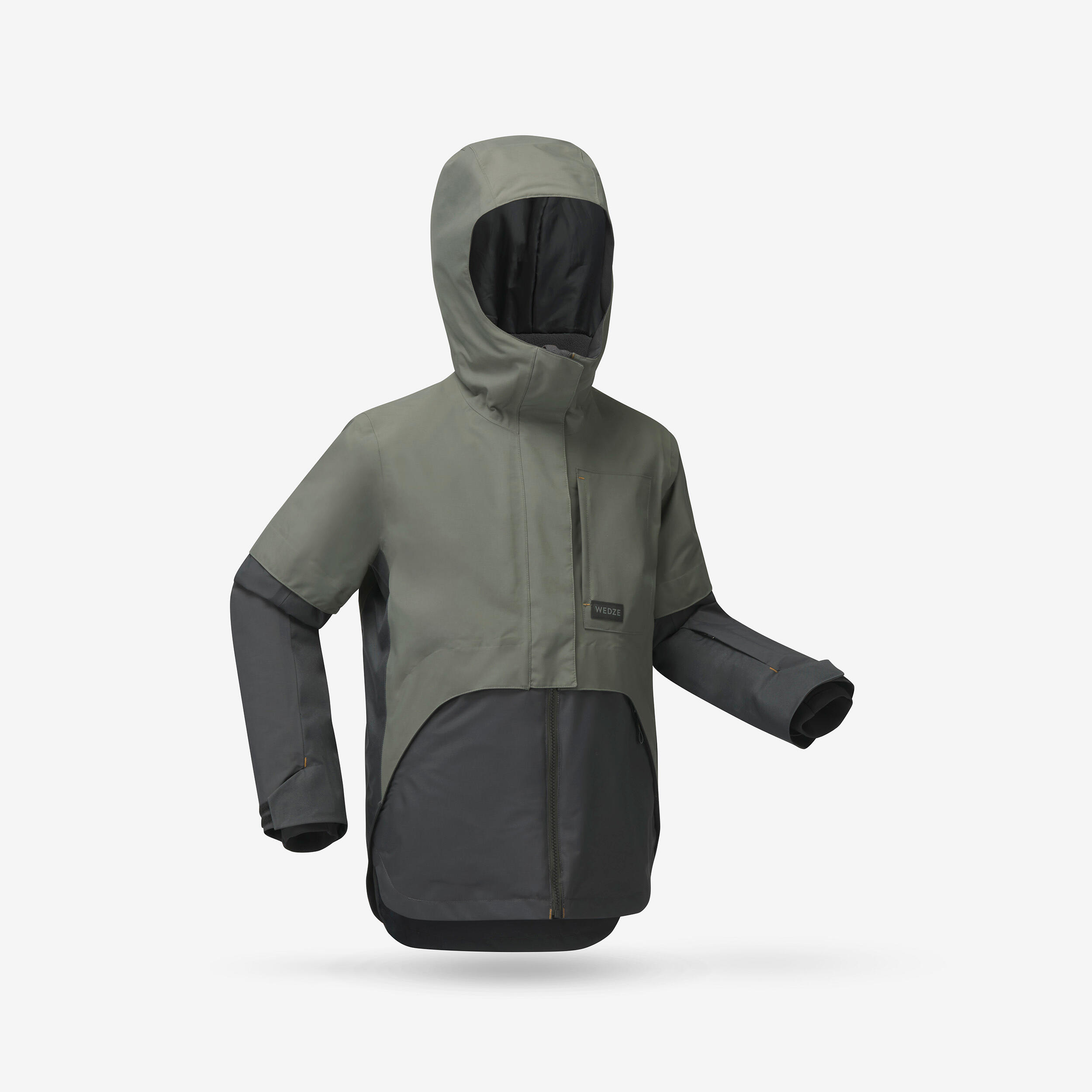 Manteau d'hiver enfants – planche à neige 500 kaki - DREAMSCAPE