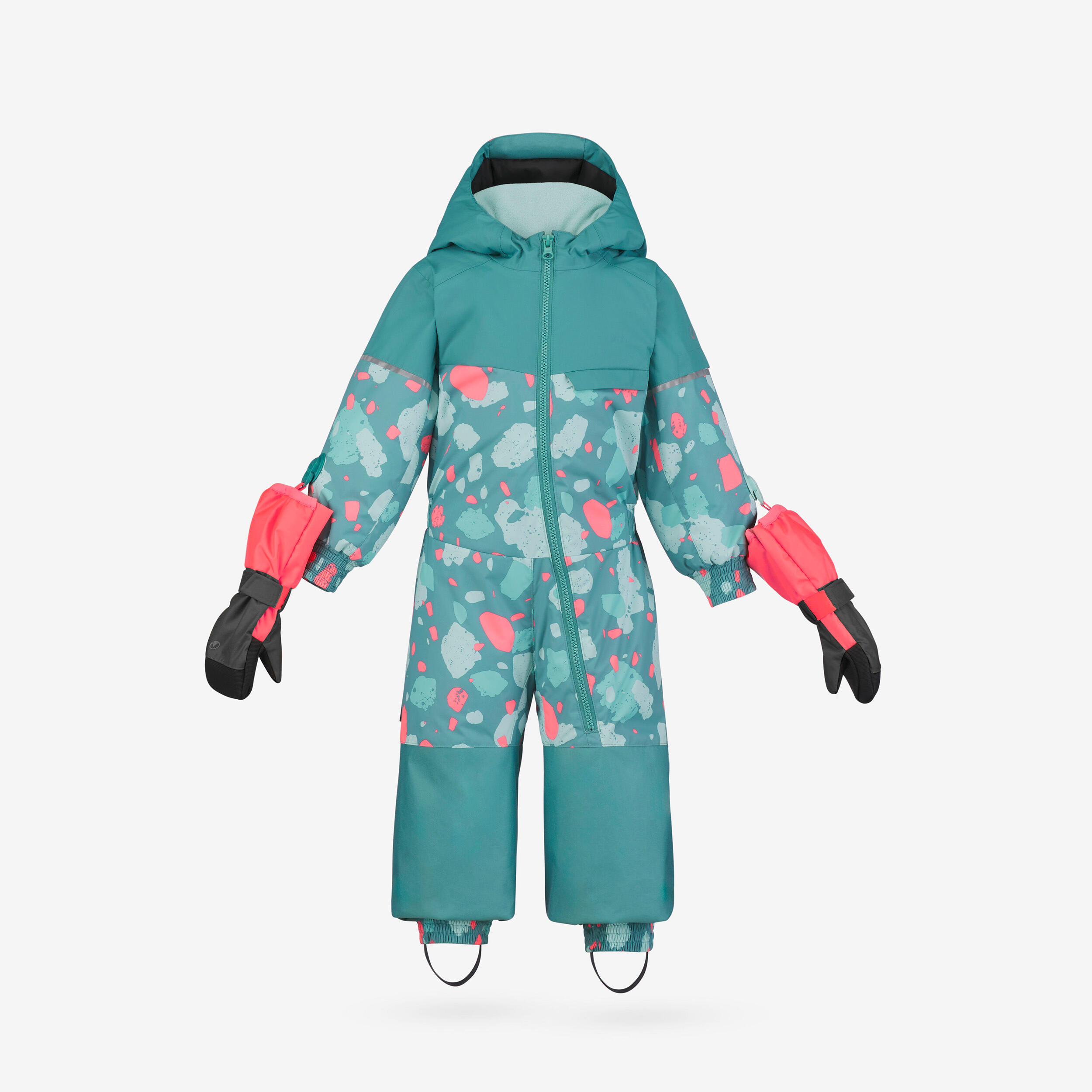 Habit de neige chaud et ajustable enfant, 500 Âge 1-5 ans - WEDZE