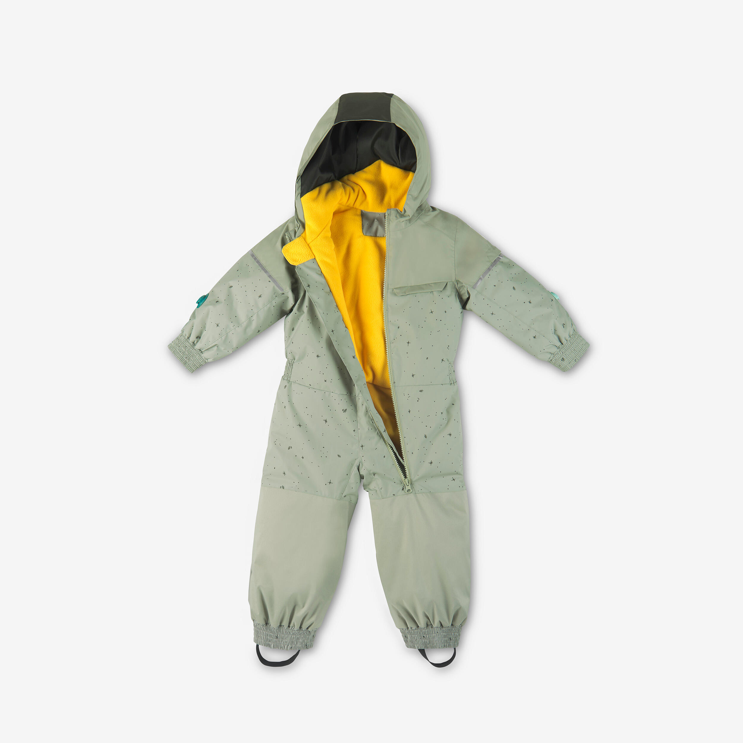 Combinaison De Ski Oxylane Wedze Enfant 5 Ans – Gris – État Correct