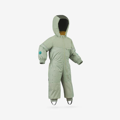 Tuta sci bambino 500 TODDLER kaki
