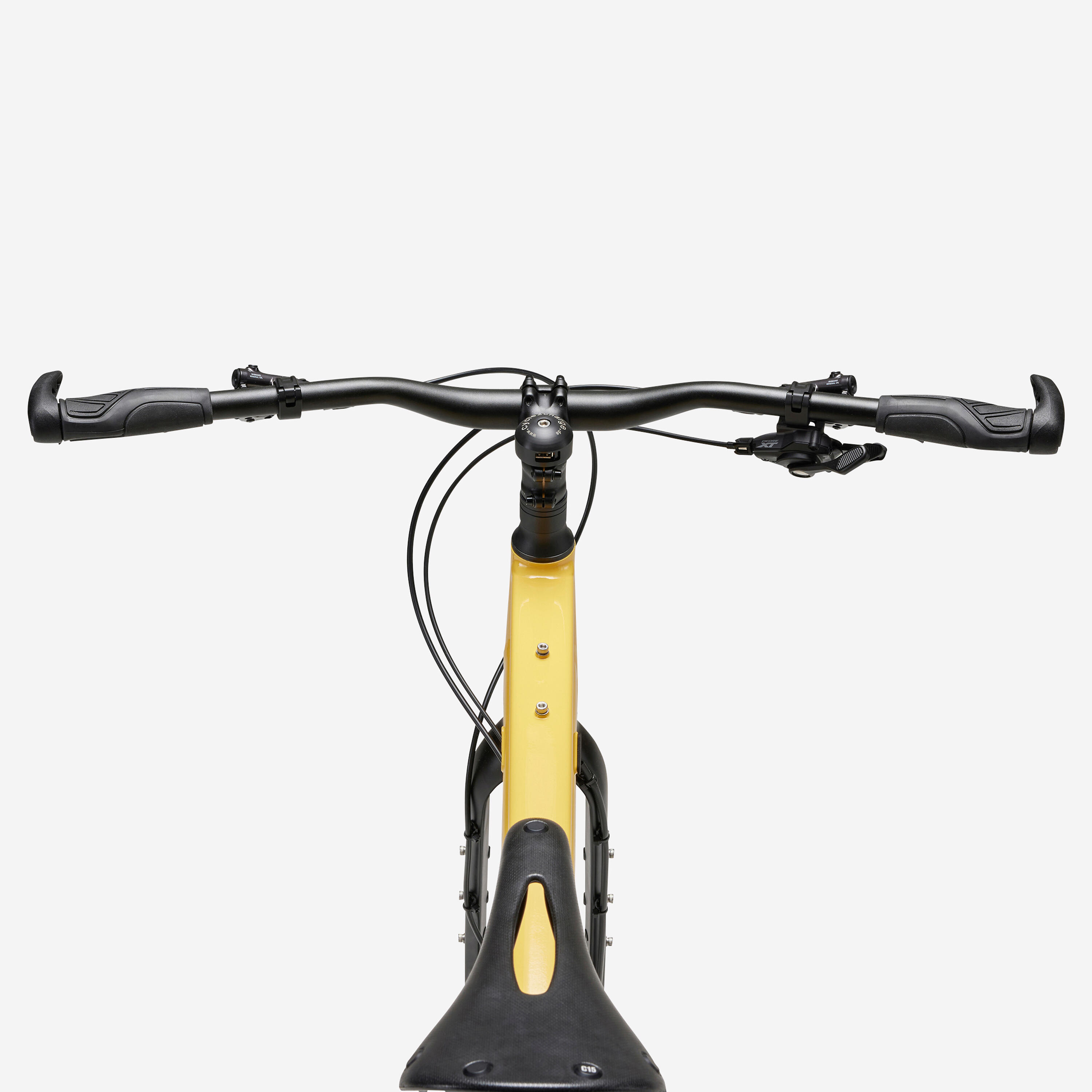 Vélo de voyage offroad bikepacking, ADVT 920 jaune 6/15