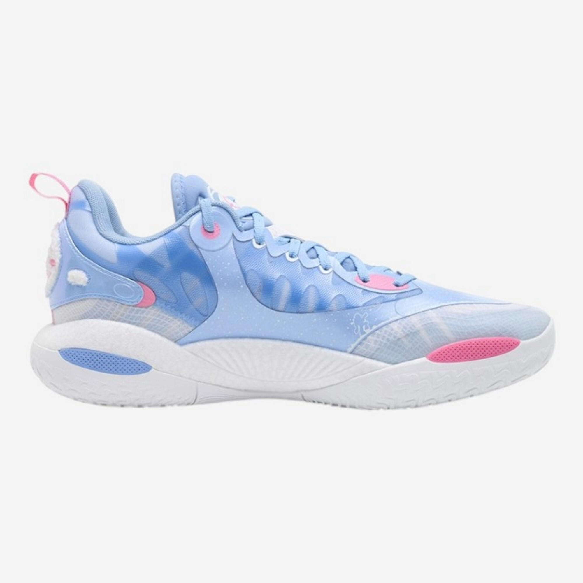 Chaussures de basketball Adulte - Rigorer AR2 Snowman bleu et rose