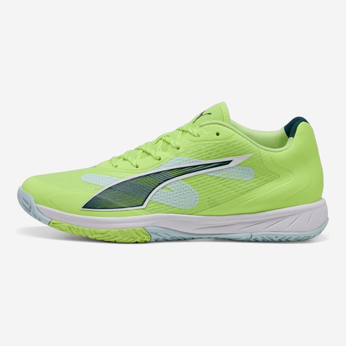 Chaussure de Handball Adulte - PUMA Accelerate Turbo 4 jaune fluo