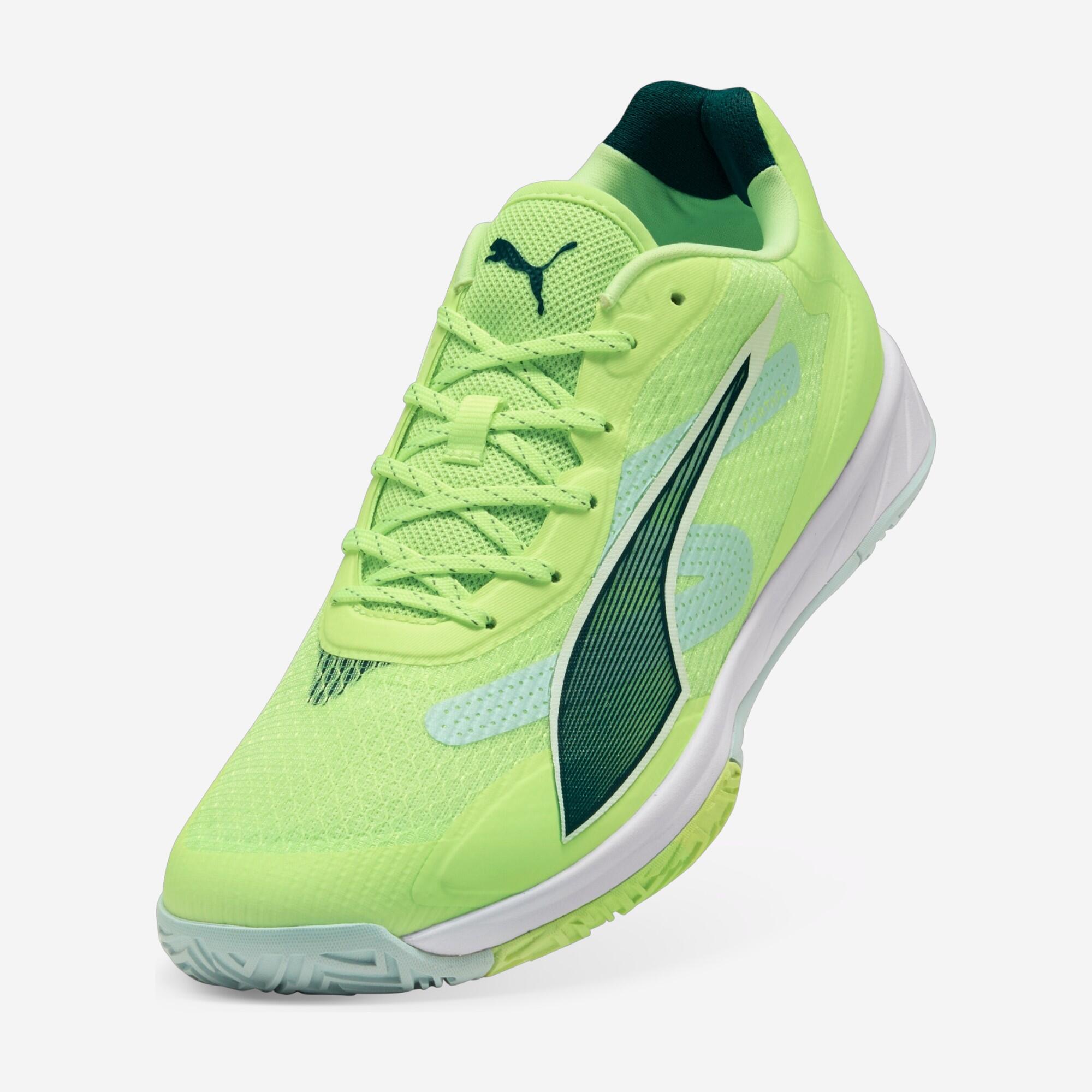 Scarpe pallamano adulto Puma ACCELERATE TURBO 4 giallo fluo 2/6