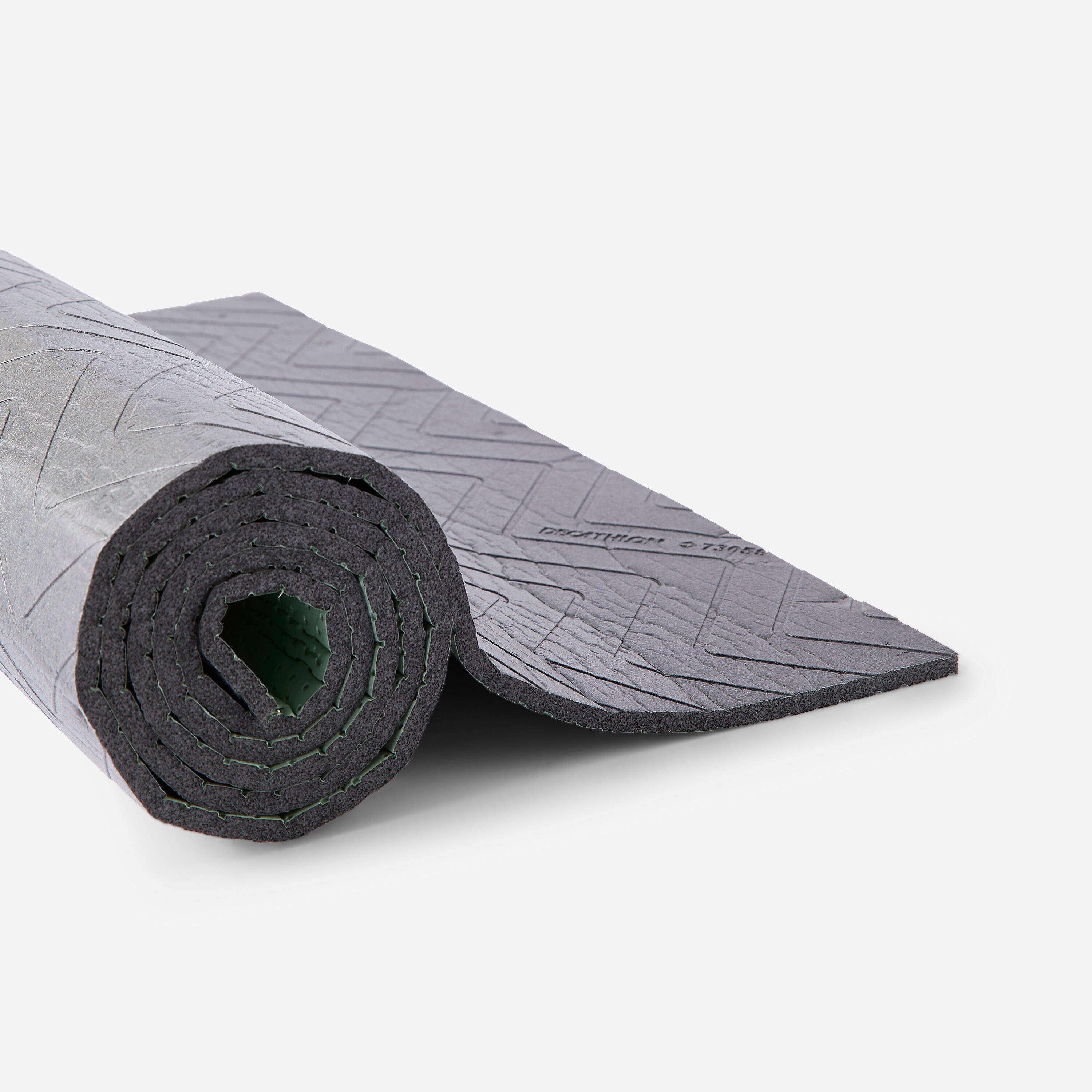 7 mm Grippy and Comfortable Fitness Mat - Green -  4