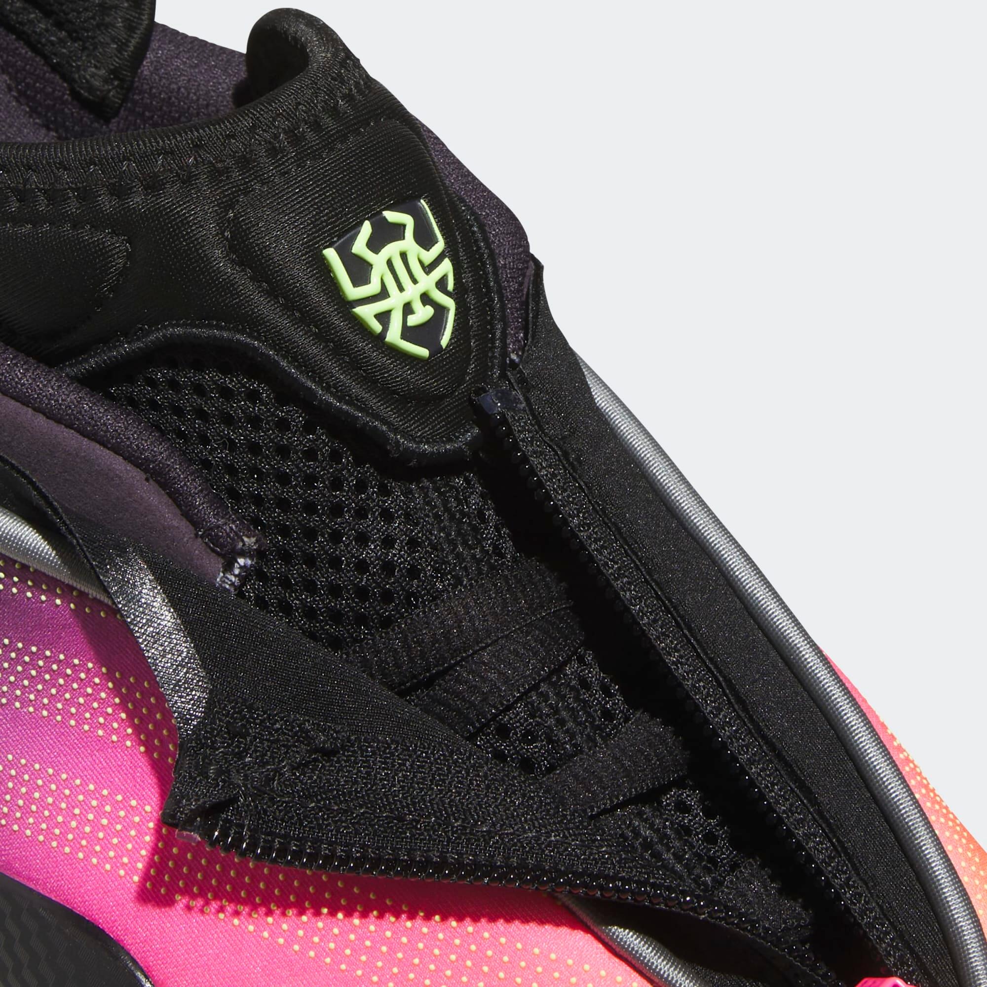 Scarpe basket adulto ADIDAS D.O.N ISSUE 7 nero-giallo-rosa 7/9