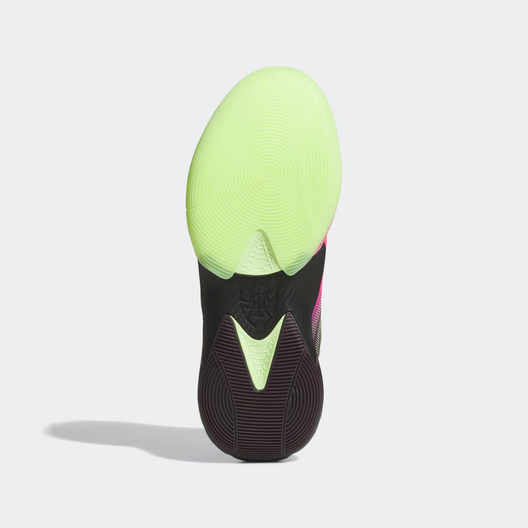 Scarpe basket adulto ADIDAS D.O.N ISSUE 7 nero-giallo-rosa 4/9