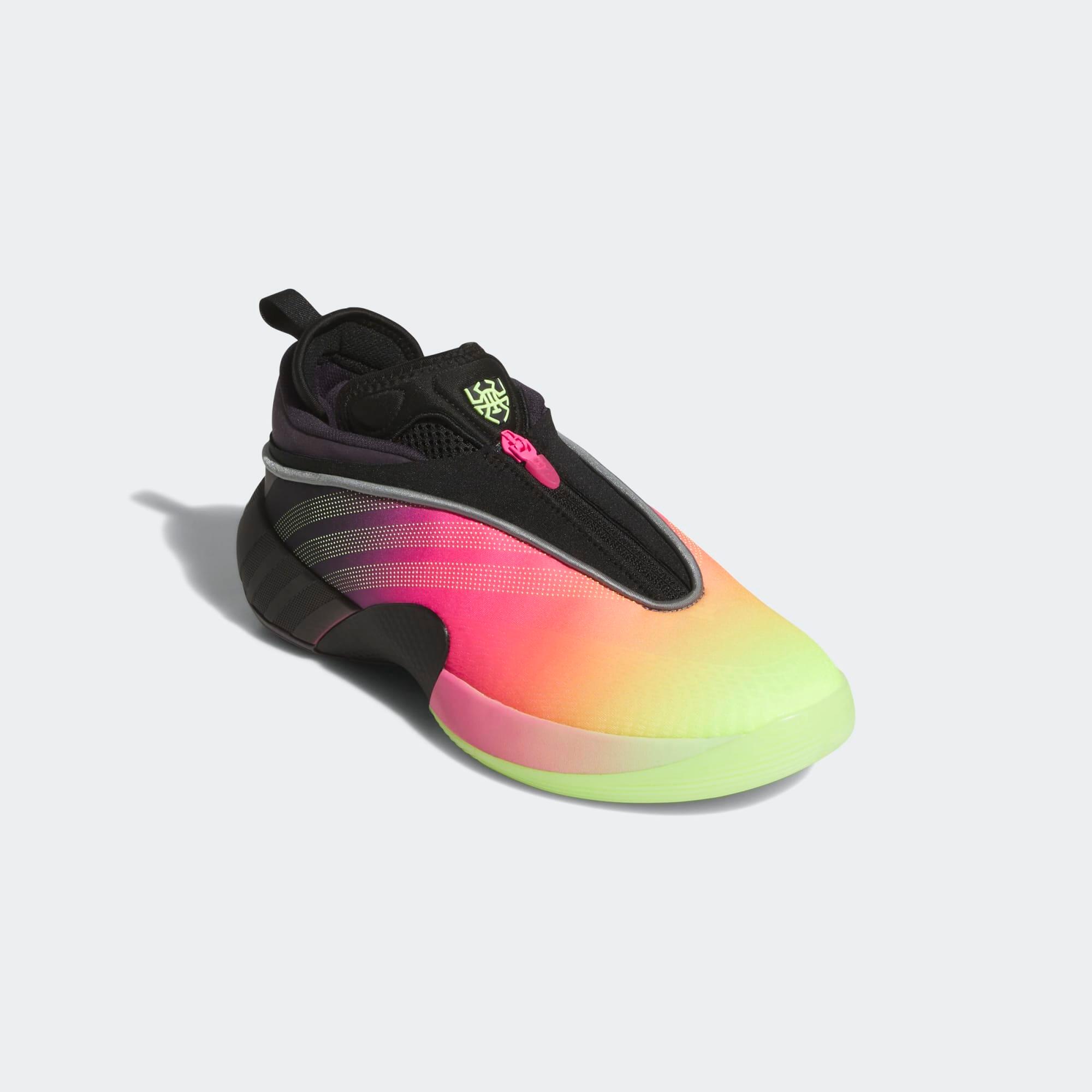 Scarpe basket adulto ADIDAS D.O.N ISSUE 7 nero-giallo-rosa 5/9