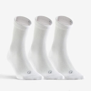 CALCETINES LARGOS DE DEPORTE RS 160 BLANCO LOTE DE 3 PARES