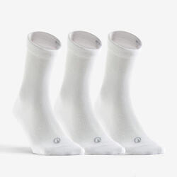 CHAUSSETTES DE SPORT HAUTES RS 160 MARINE LOT DE 3
