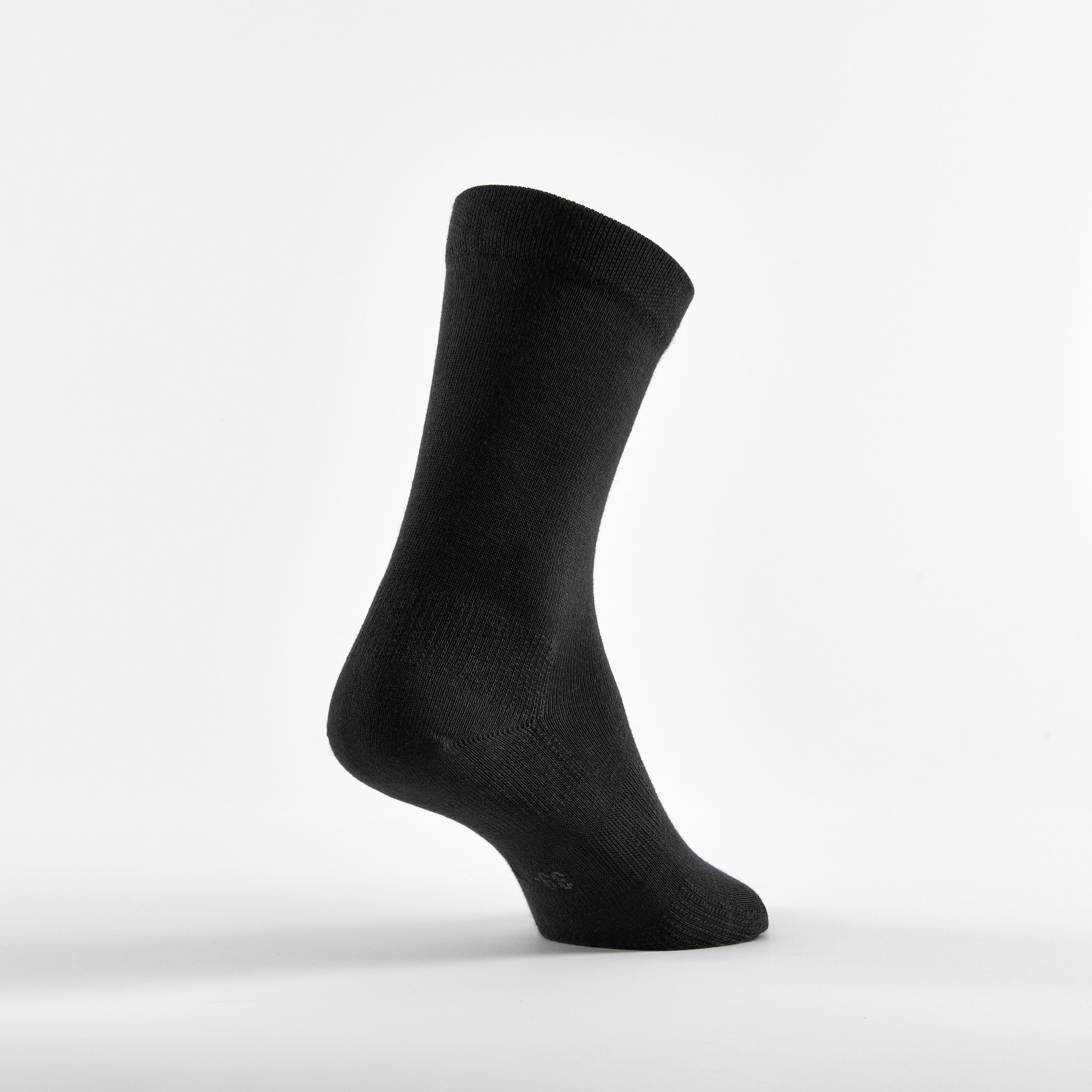 High sports socks rs 160 tri-pack - black