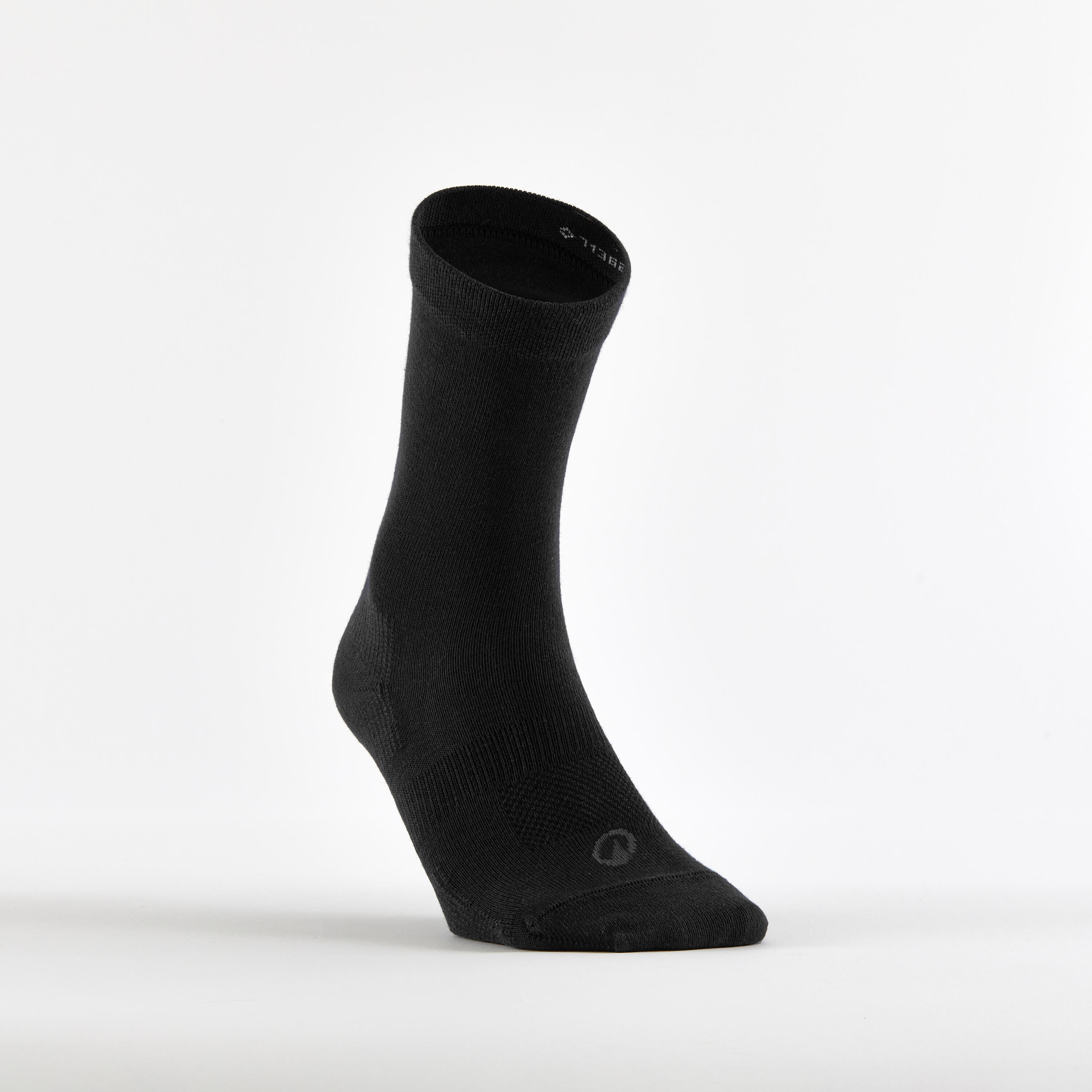 High sports socks rs 160 tri-pack - black