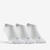 CHAUSSETTES DE SPORT BASSES RS 160 BLANC LOT DE 3.
