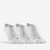 CHAUSSETTES DE SPORT BASSES RS 160 BLANC LOT DE 3.