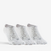 CHAUSSETTES DE SPORT BASSES RS 160 BLANC LOT DE 3.